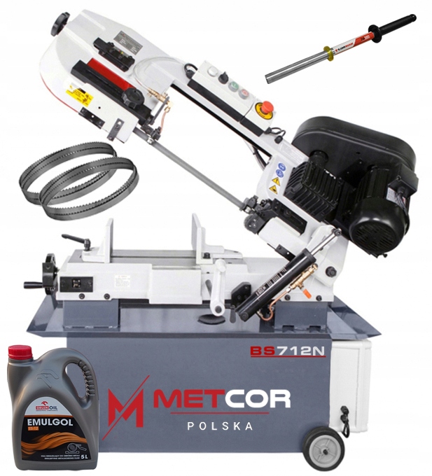 PÁSOVÁ PÍLA METCOR BS712N 400V CORMAK + PÁSKA